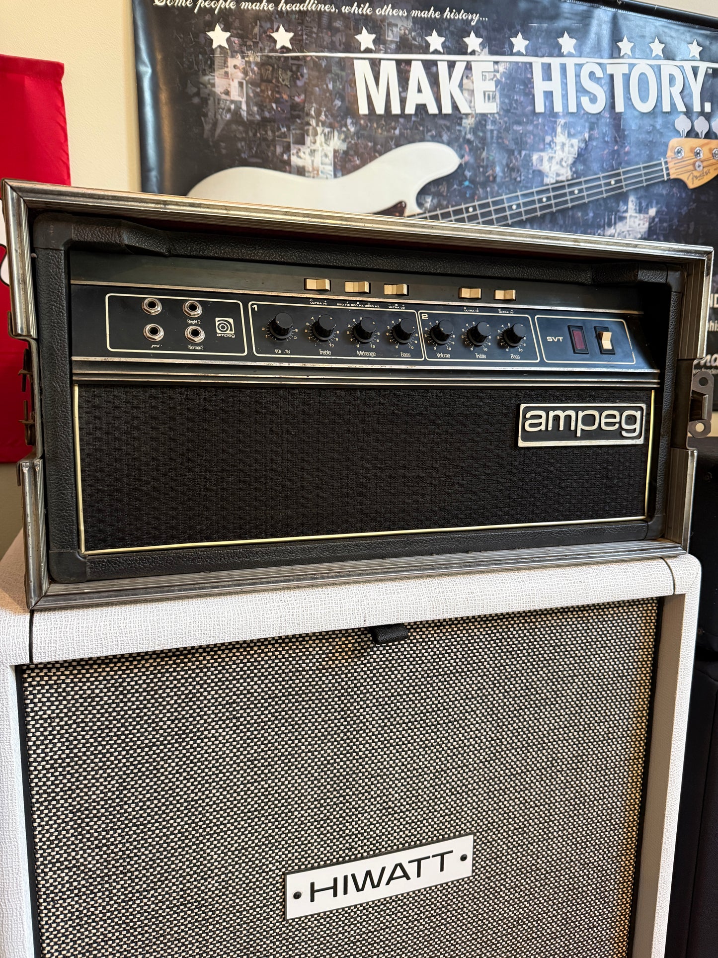 1981 Ampeg SVT MTI Bass Valve Amp