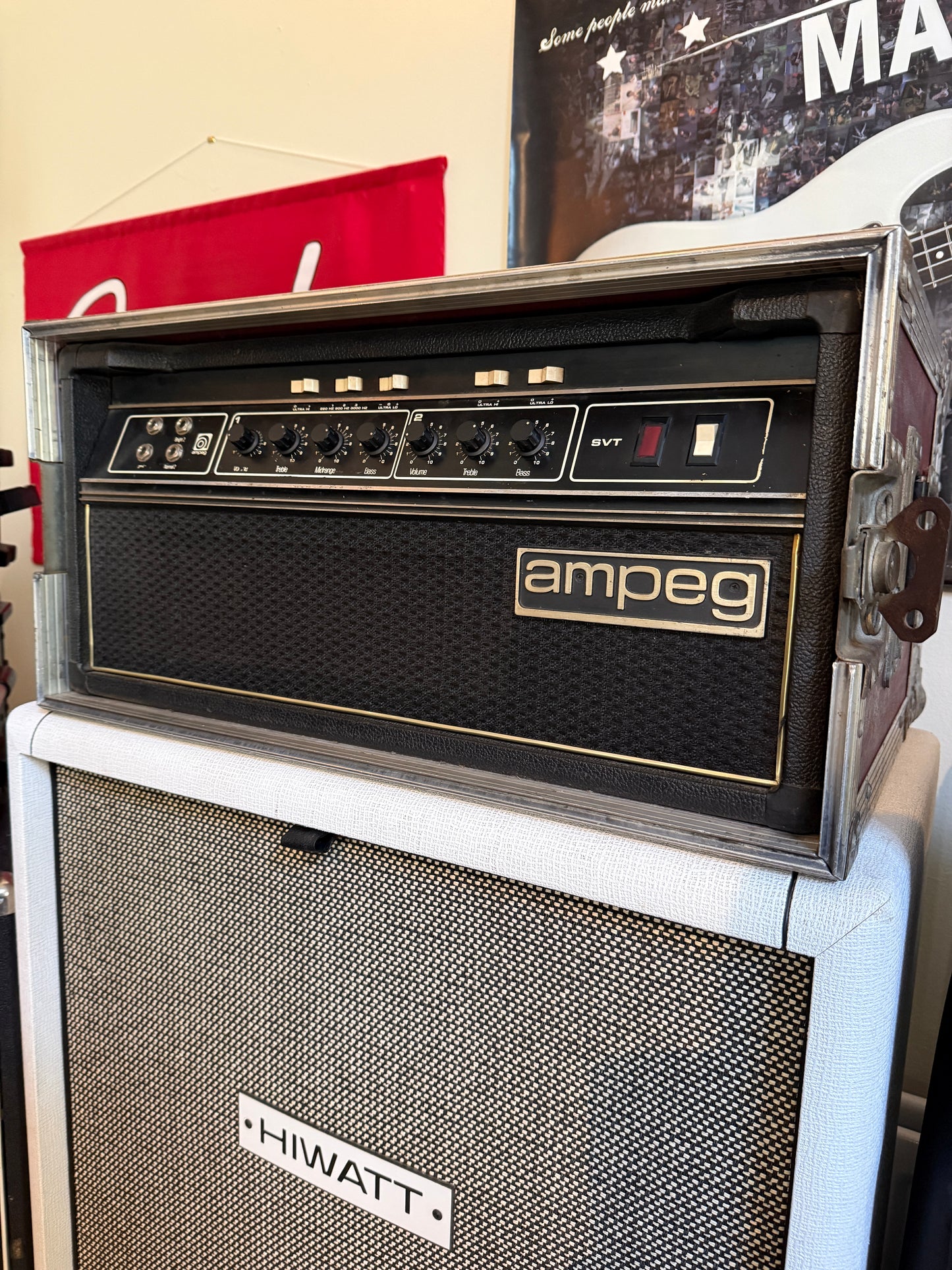 1981 Ampeg SVT MTI Bass Valve Amp