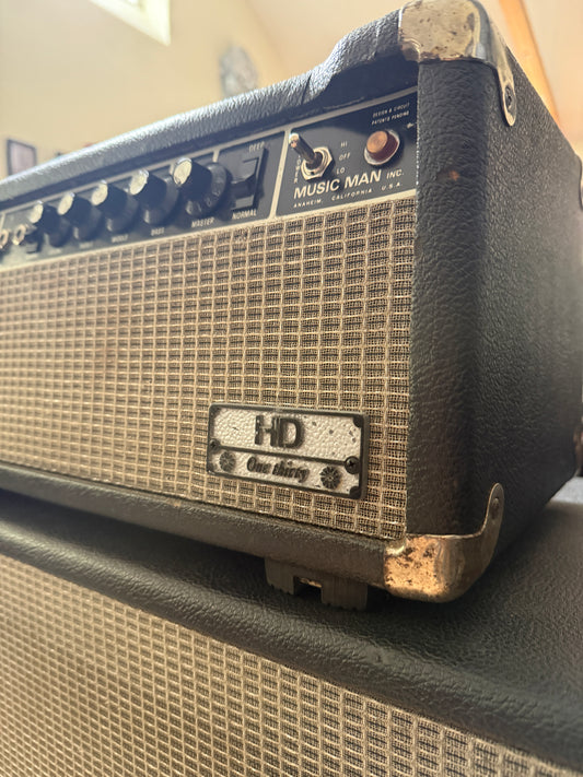 1976 Musicman HD130 Bass Amp & 115RH Cabinet