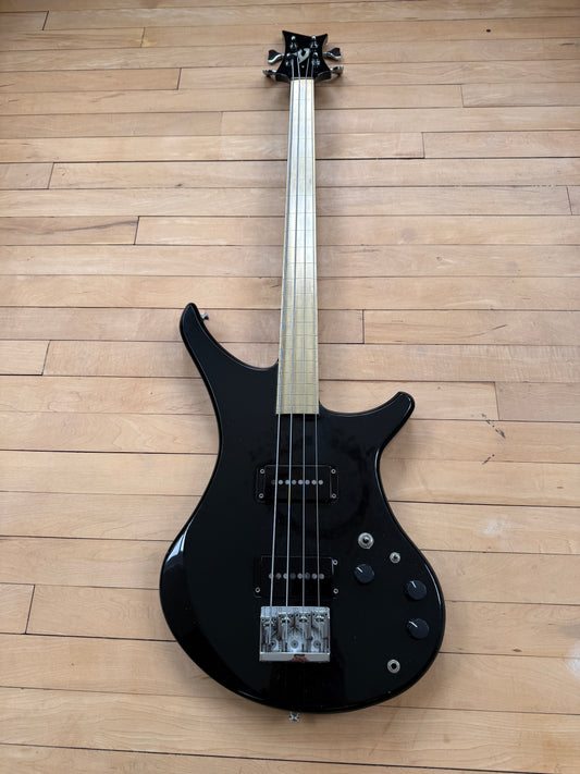 Vigier Passion Fretless VP4EF Bass Guitar Black