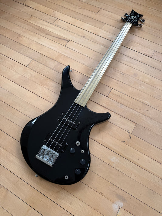 Vigier Passion Fretless VP4EF Bass Guitar Black