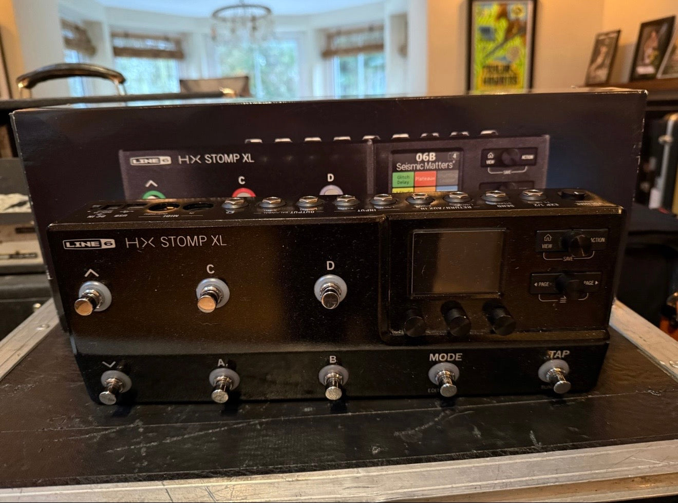 Line 6 HX Stomp XL with Ian Martin Allison Packs installed