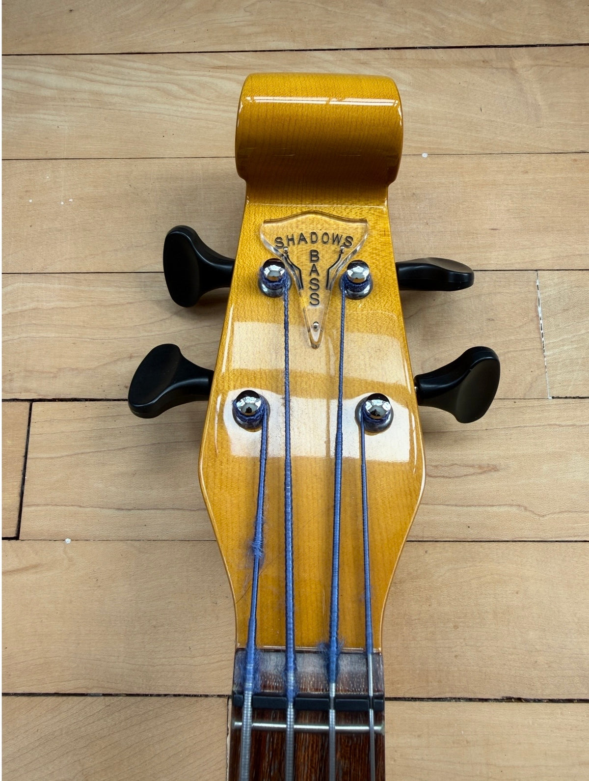 2006 Burns Shadow Bass Guitar White
