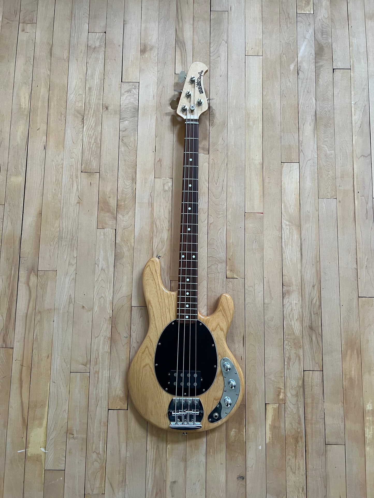 1993 Musicman Stingray Bass Guitar Natural - Vintage Bass Room