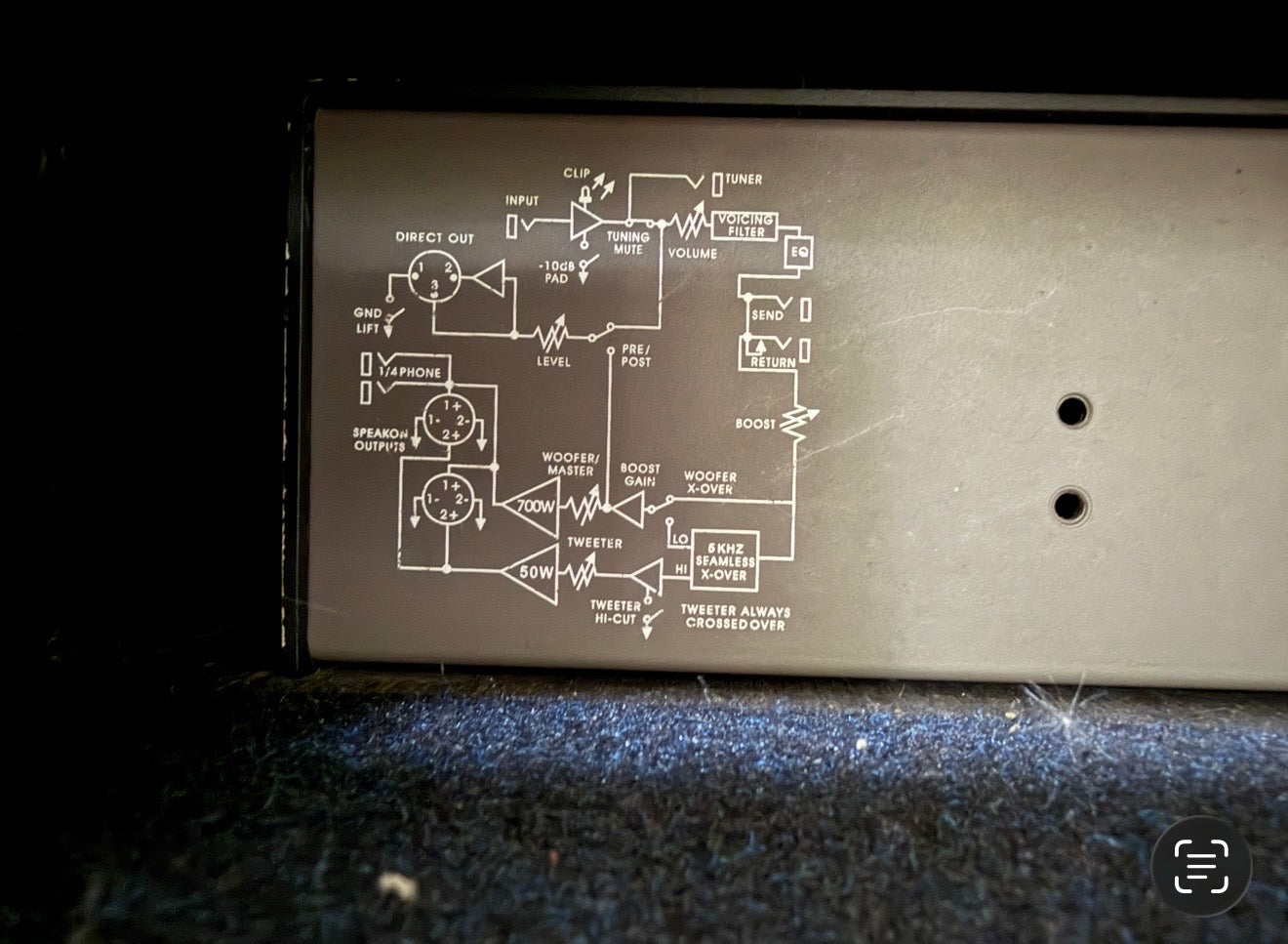 Gallien Kreuger 1001RB Mark 2 Bass Amp