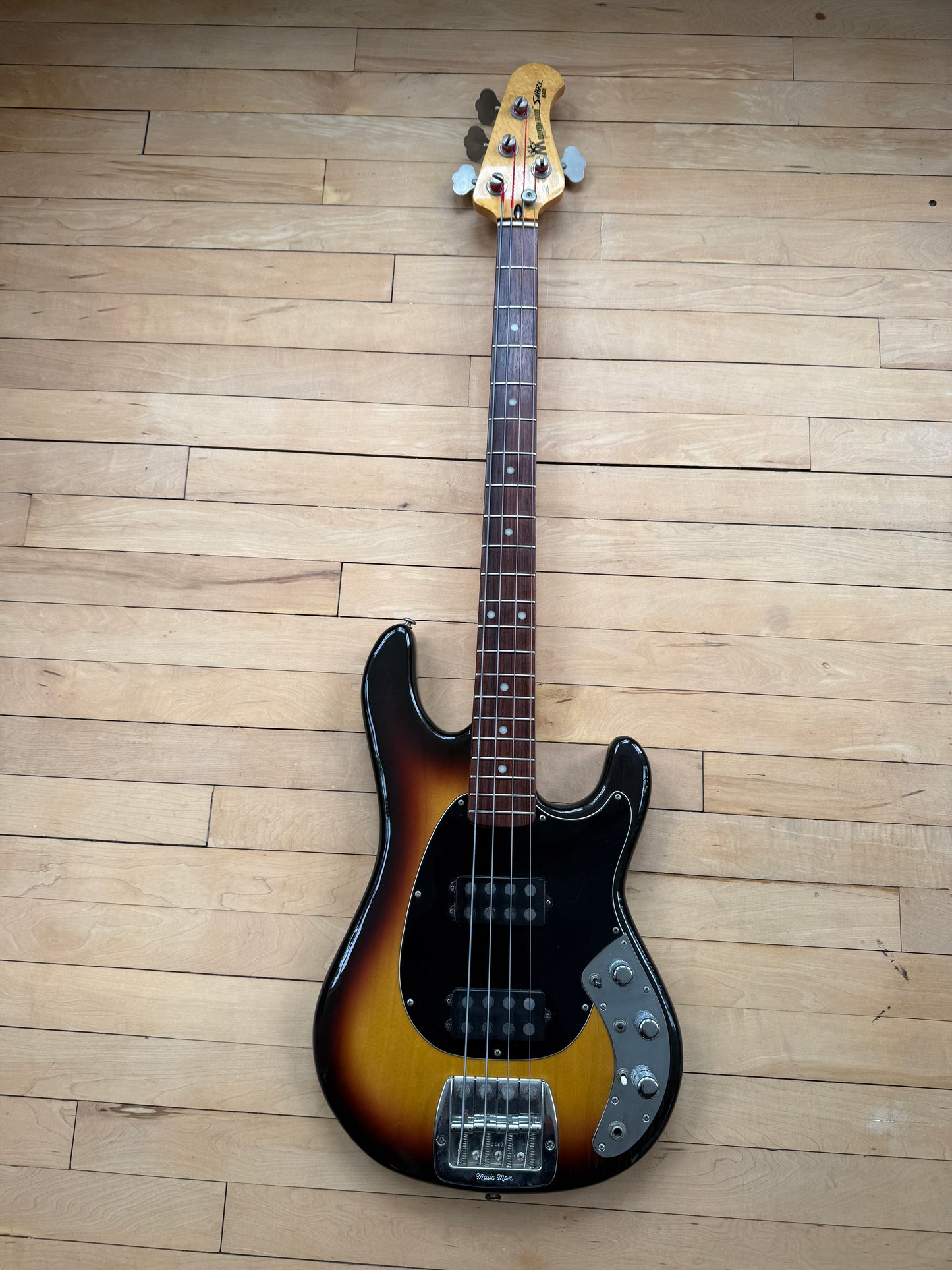 1979 Musicman Sabre Bass Guitar Sunburst