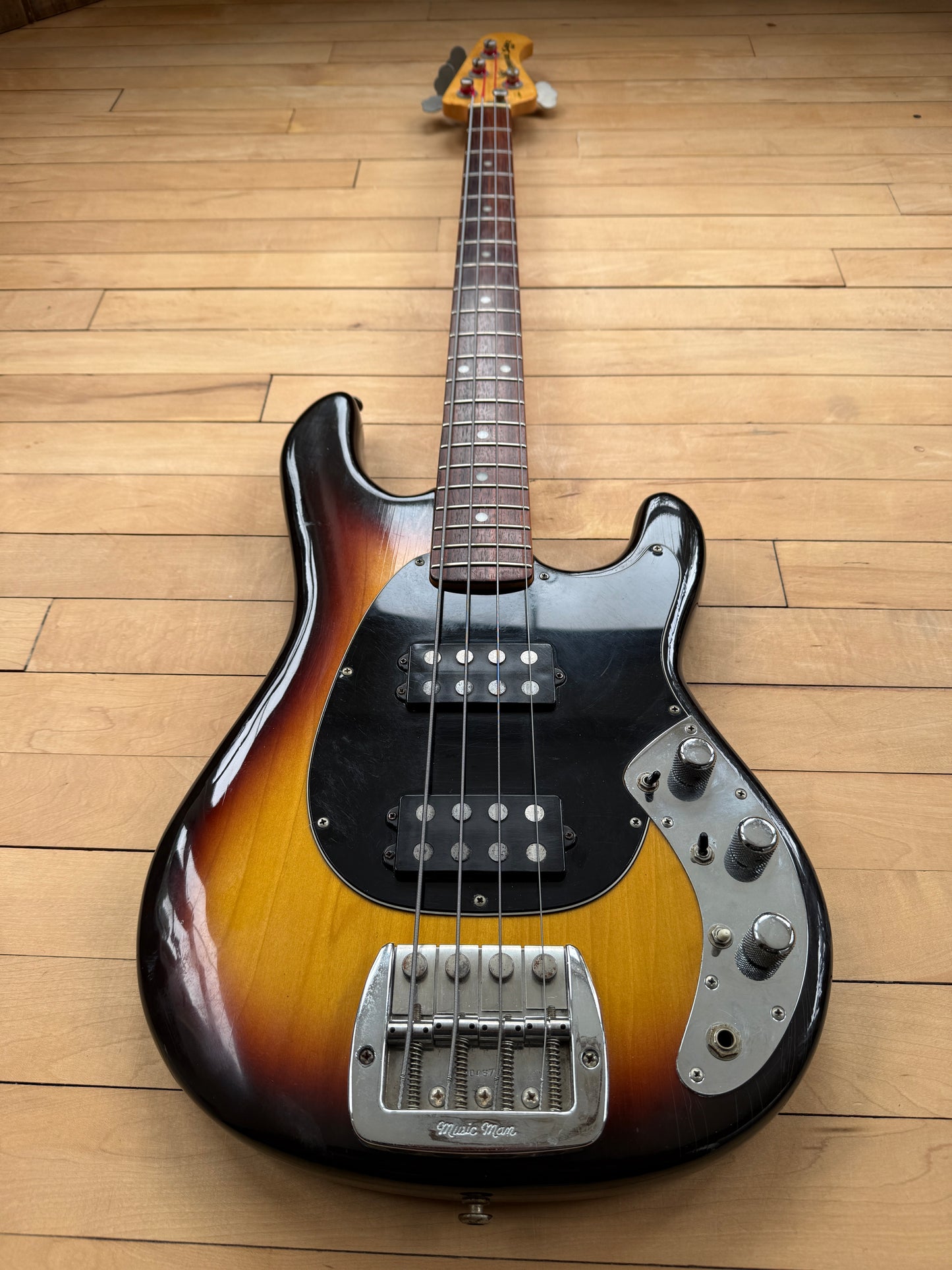 1979 Musicman Sabre Bass Guitar Sunburst