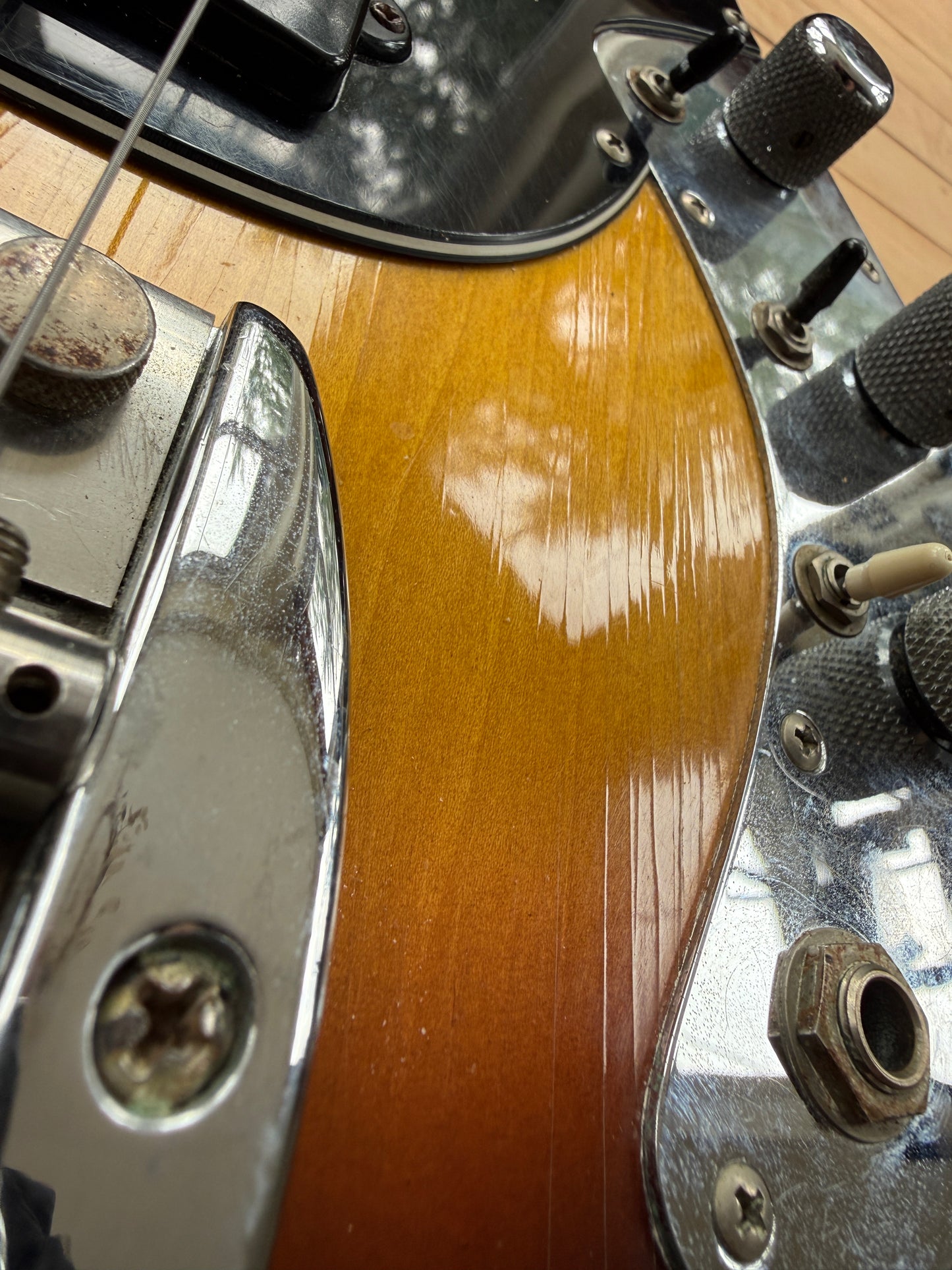 1979 Musicman Sabre Bass Guitar Sunburst
