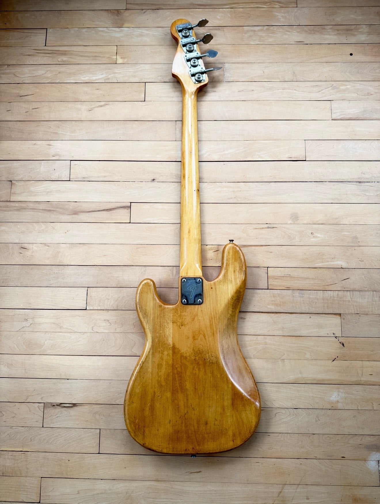 1973 Fender Precision Bass Guitar Natural & Rosewood