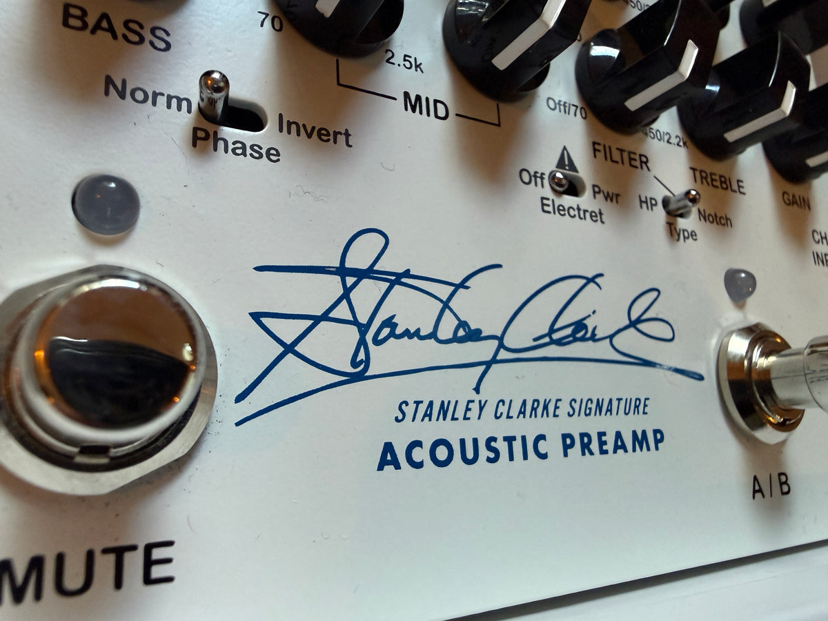 EBS Stanley Clarke Signature Acoustic Preamp Pedal
