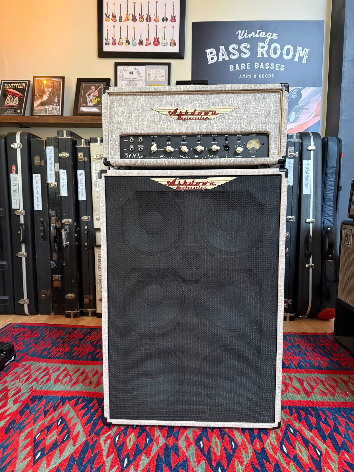 Ashdown CTM 300 (EX Nate Mendel Foo Fighters) & 6x10 Cabinet