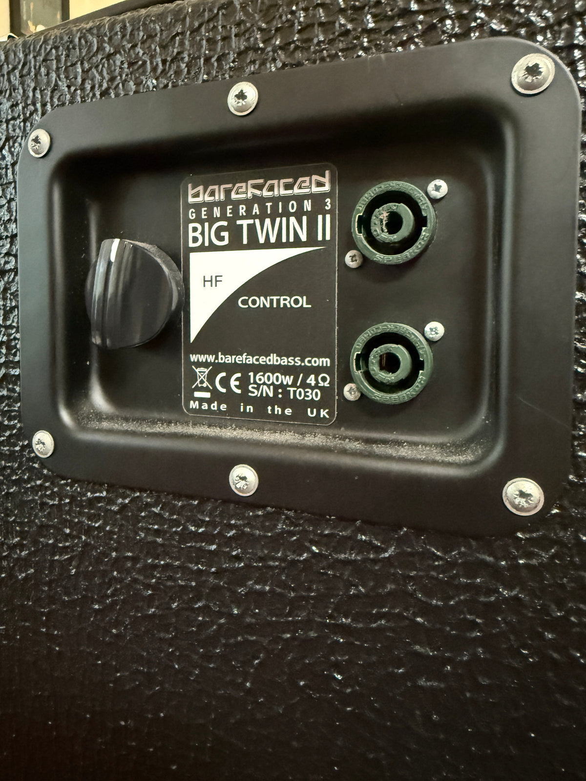 Barefaced Big Twin 2T Bass Cabinet