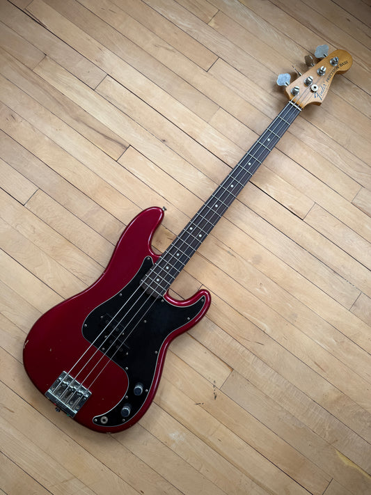 2021 Fender Nate Mendel Precision Bass Guitar Candy Apple Red