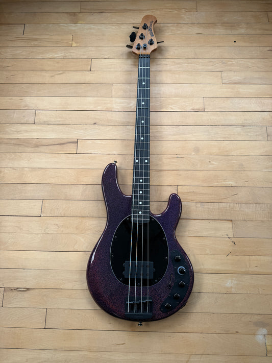 Music Man Darkray Rainbow Sparkle Bass Guitar