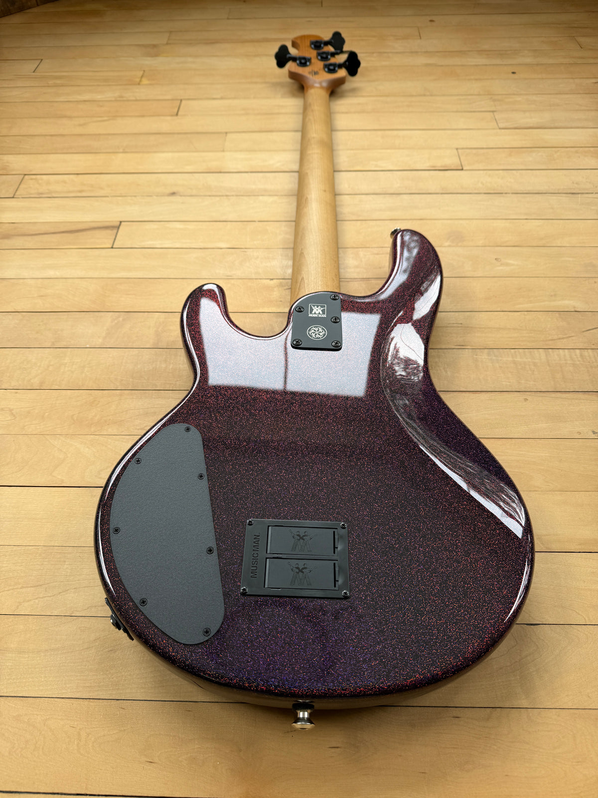 Music Man Darkray Rainbow Sparkle Bass Guitar