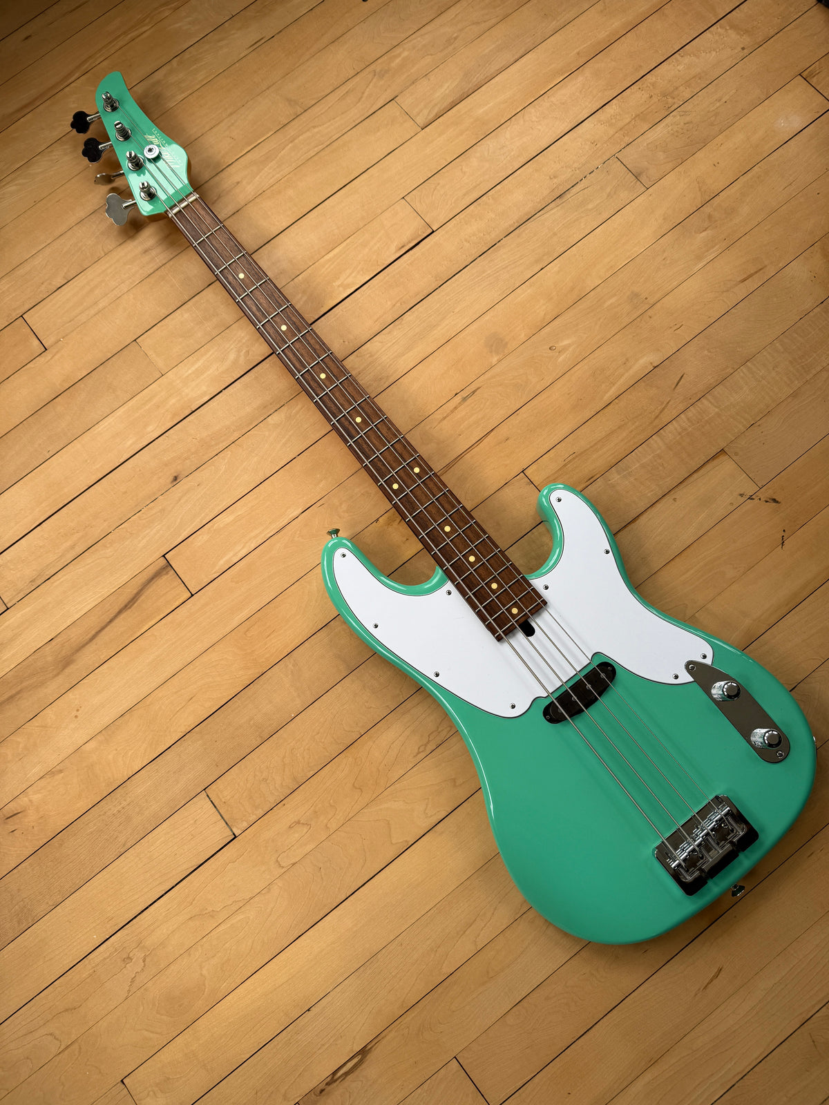 Mike Lull P54 Precision Bass Guitar Seafoam Green