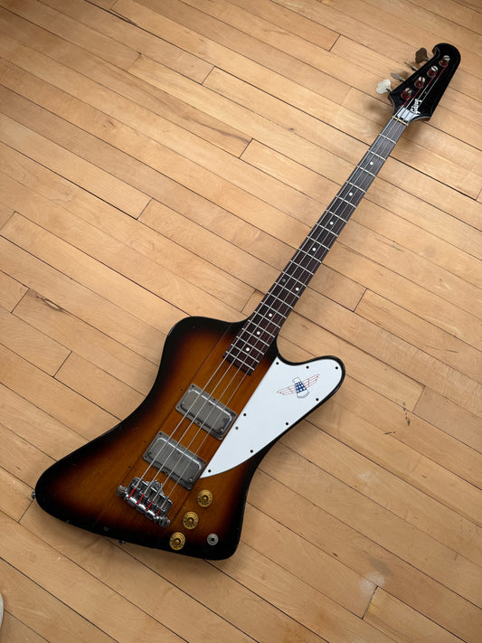 1976 Gibson Bicentennial Thunderbird Bass Guitar Burst