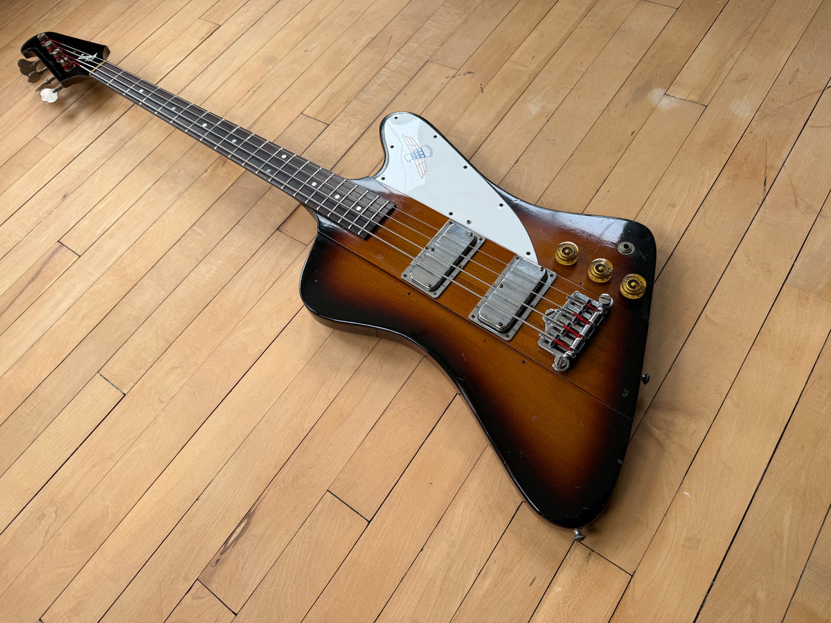 1976 Gibson Bicentennial Thunderbird Bass Guitar Burst