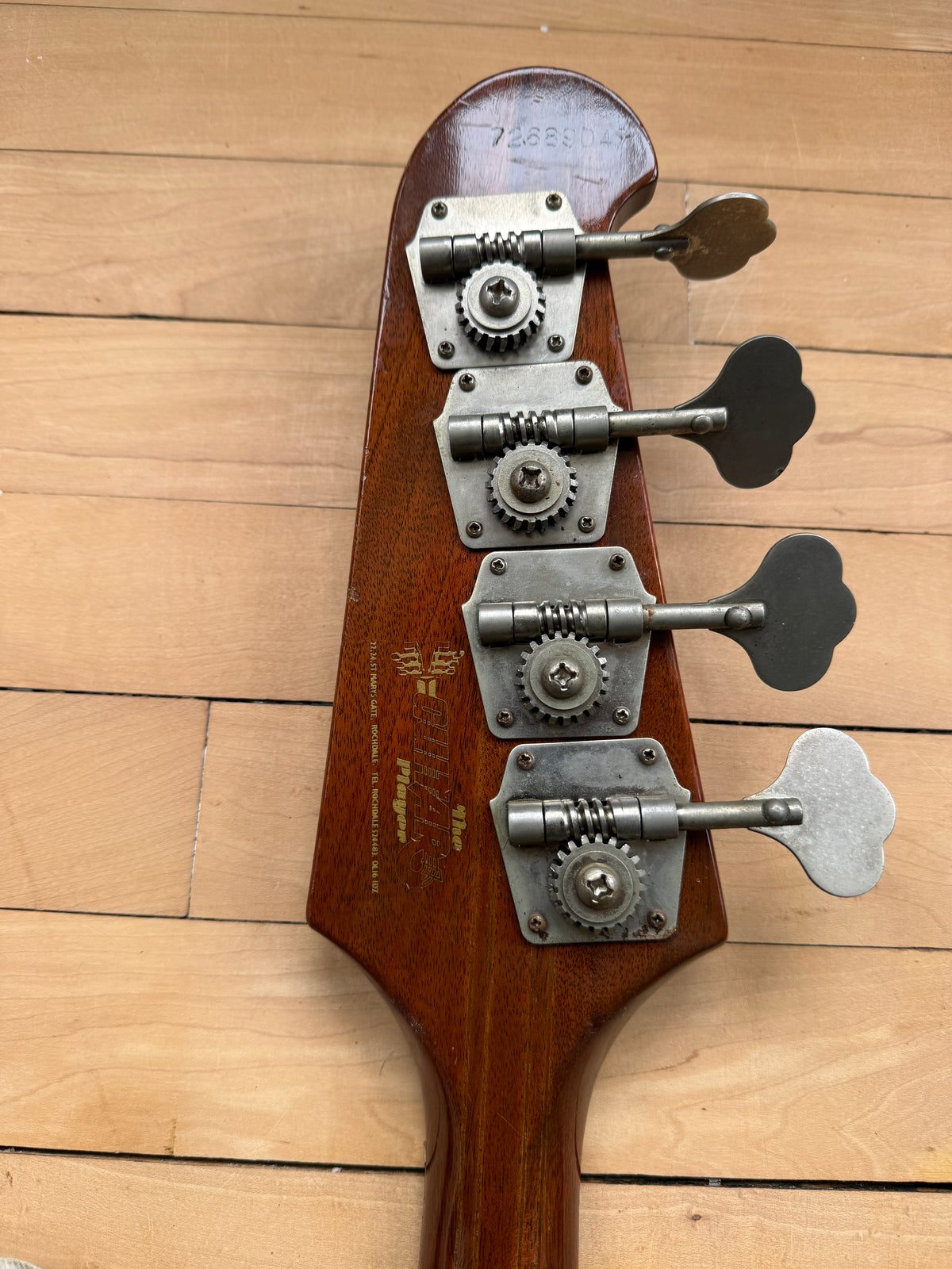 1976 Gibson Bicentennial Thunderbird Bass Guitar Burst