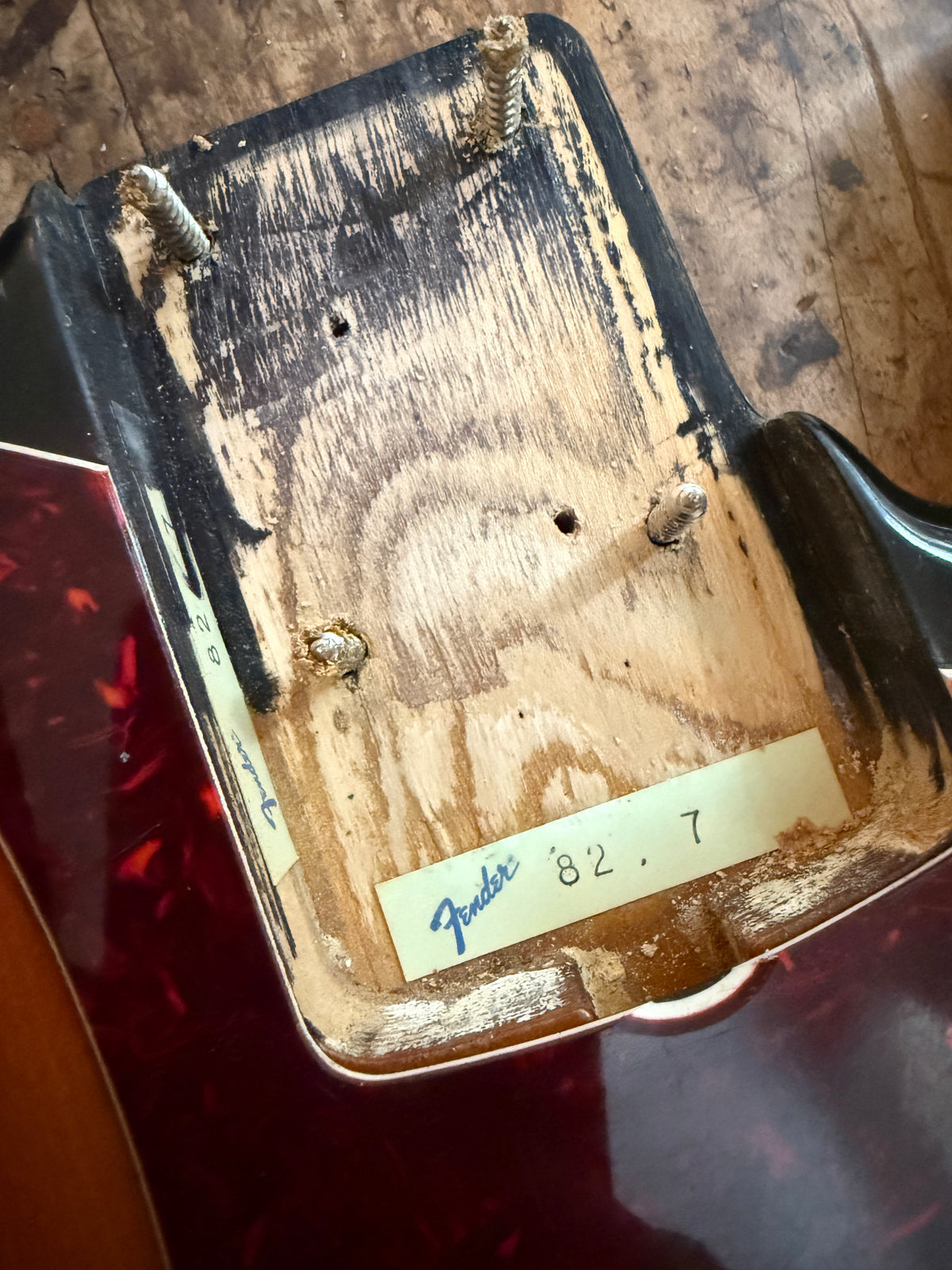 1982 Fender JV Precision Bass Guitar Sunburst