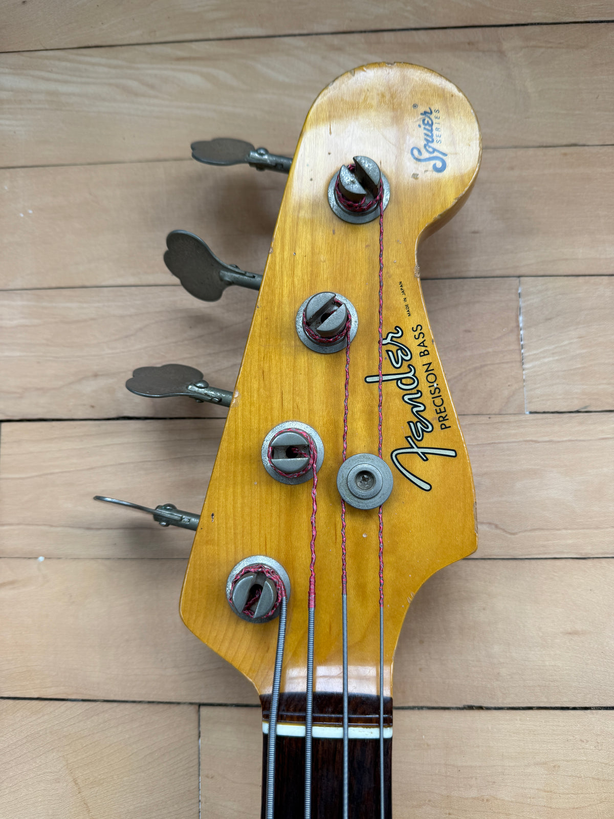 1982 Fender JV Precision Bass Guitar Sunburst