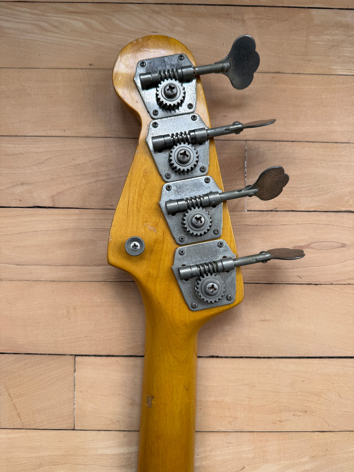 1982 Fender JV Precision Bass Guitar Sunburst