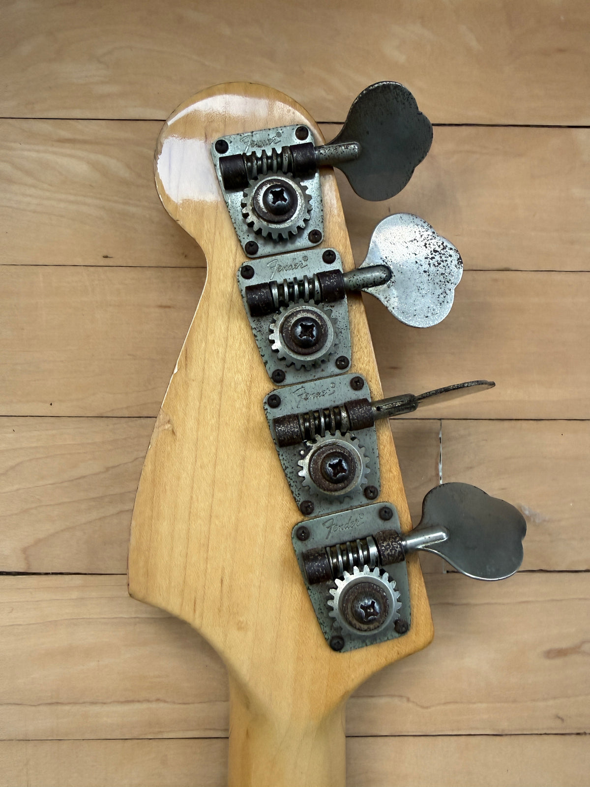 1976 Fender Mustang Bass Guitar Sunburst