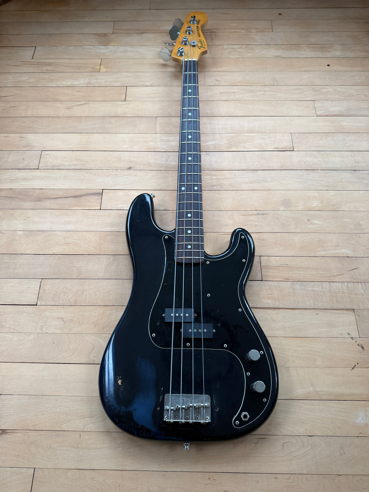 1978 Fender Precision Bass Guitar Black