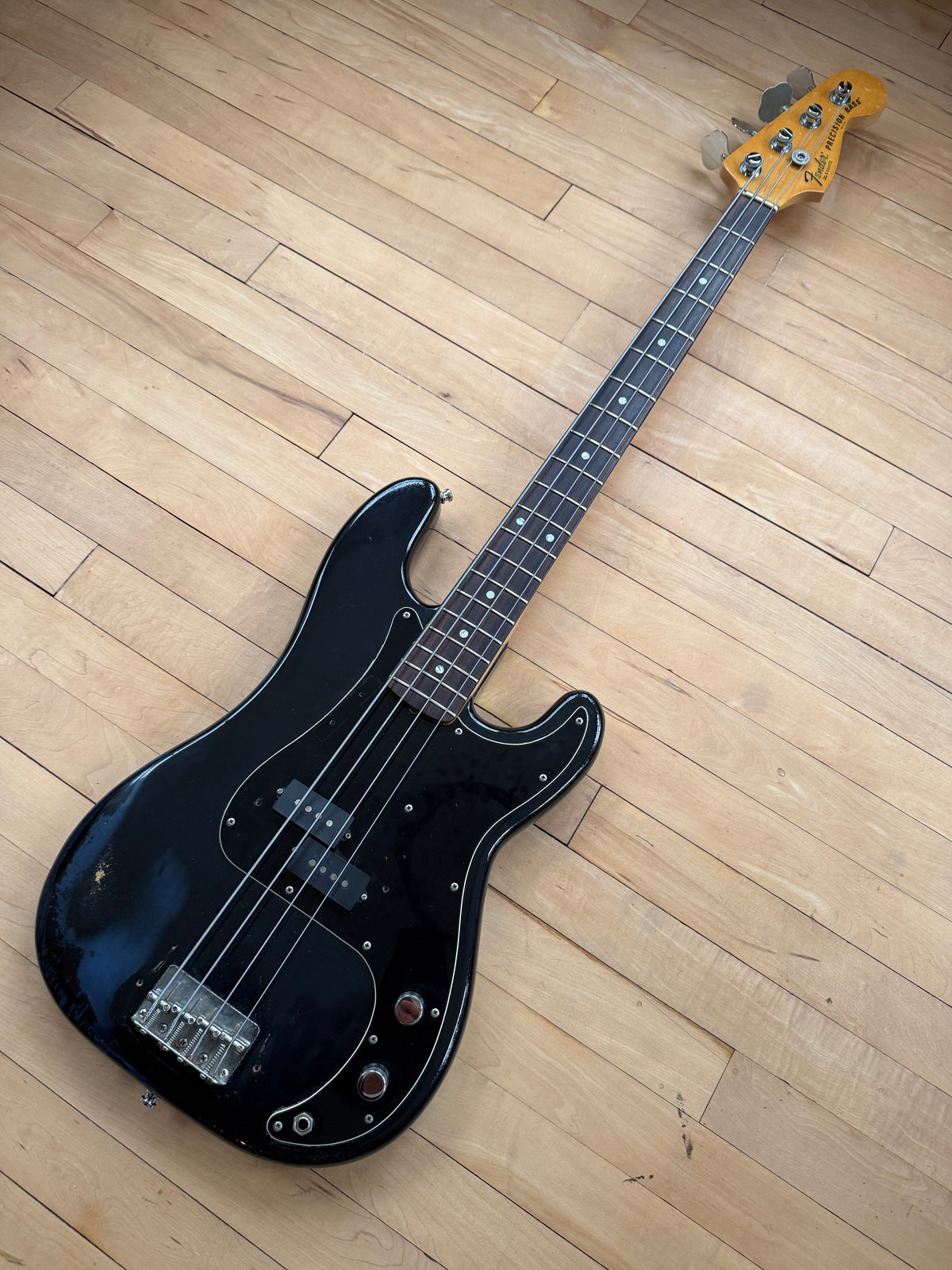 1978 Fender Precision Bass Guitar Black