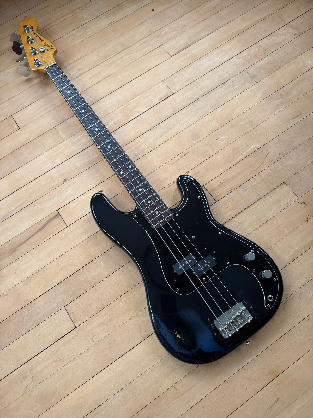 1978 Fender Precision Bass Guitar Black