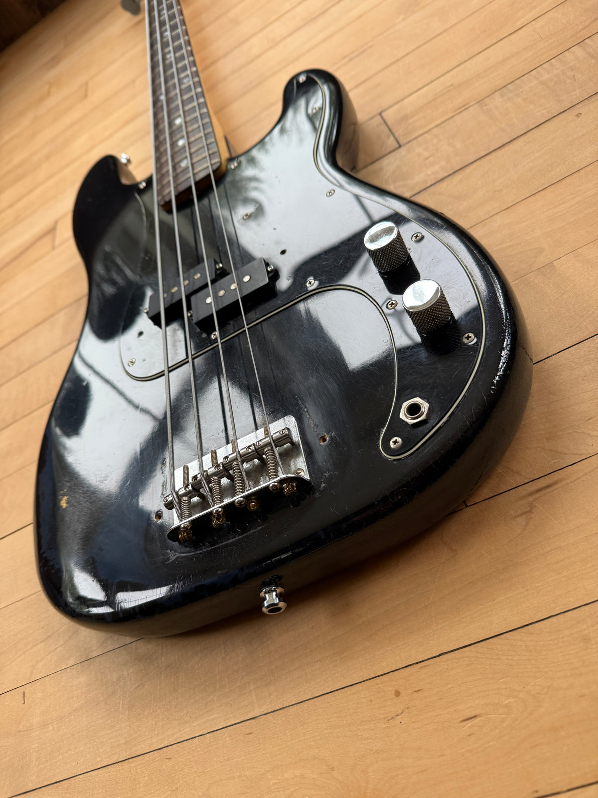 1978 Fender Precision Bass Guitar Black