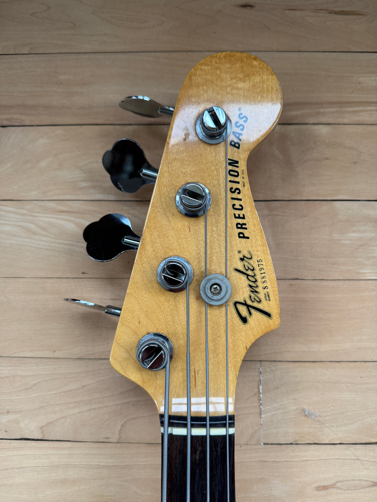 1978 Fender Precision Bass Guitar Black