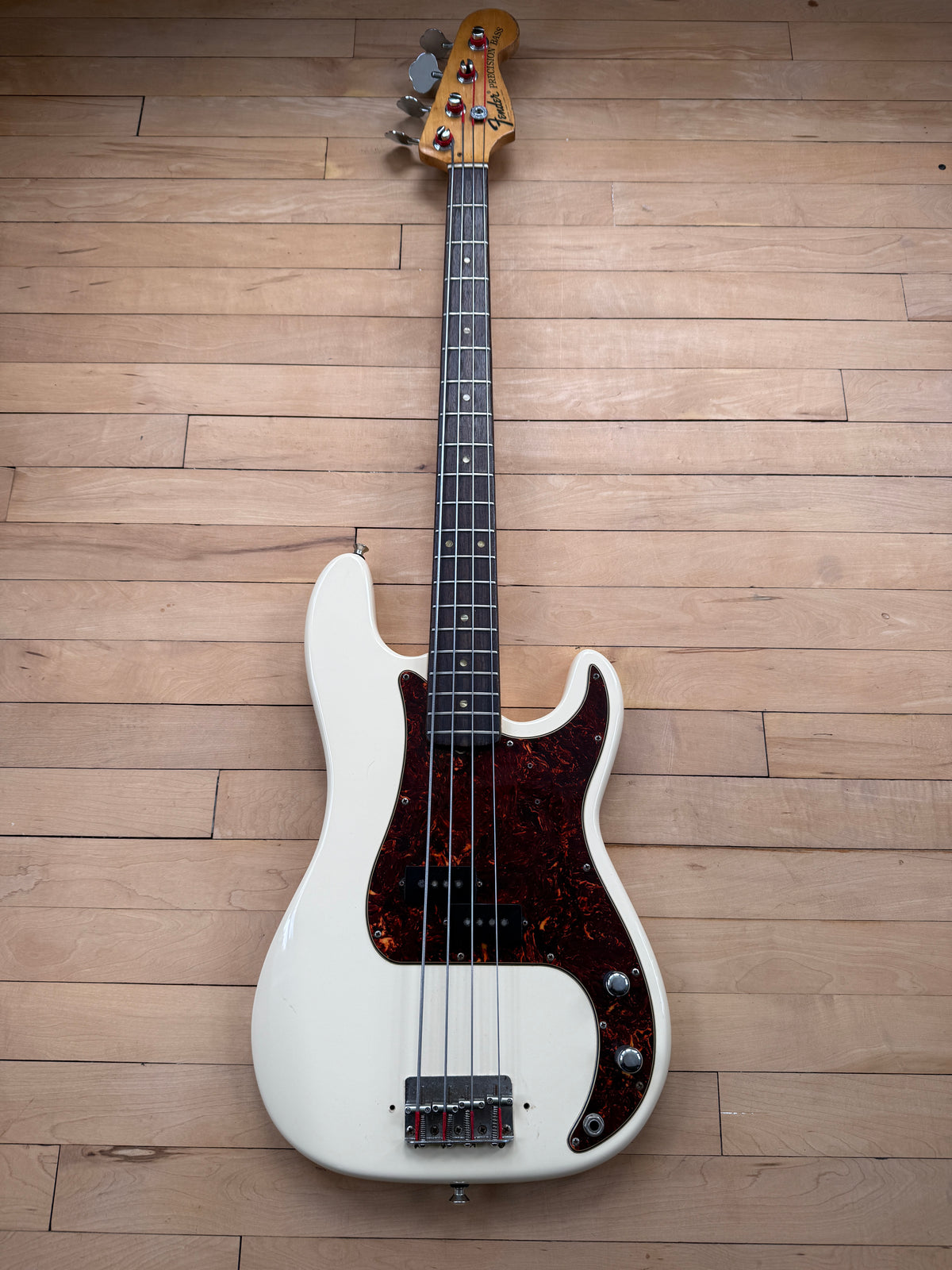 1969 Fender Precision Bass Guitar Olympic White