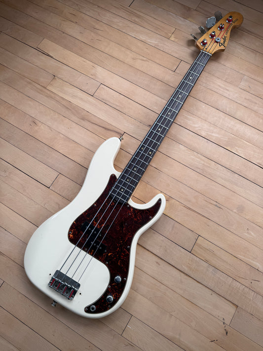 1969 Fender Precision Bass Guitar Olympic White