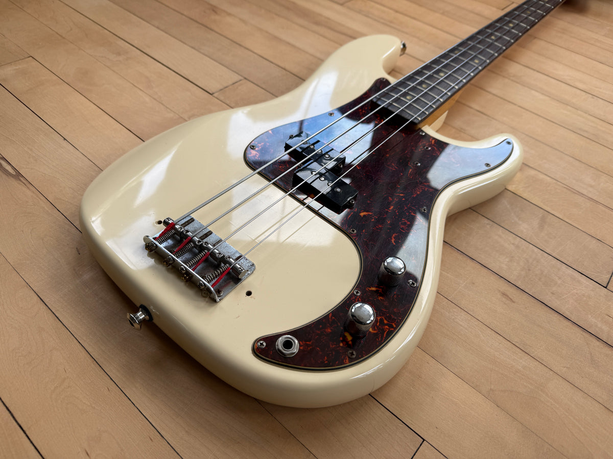 1969 Fender Precision Bass Guitar Olympic White