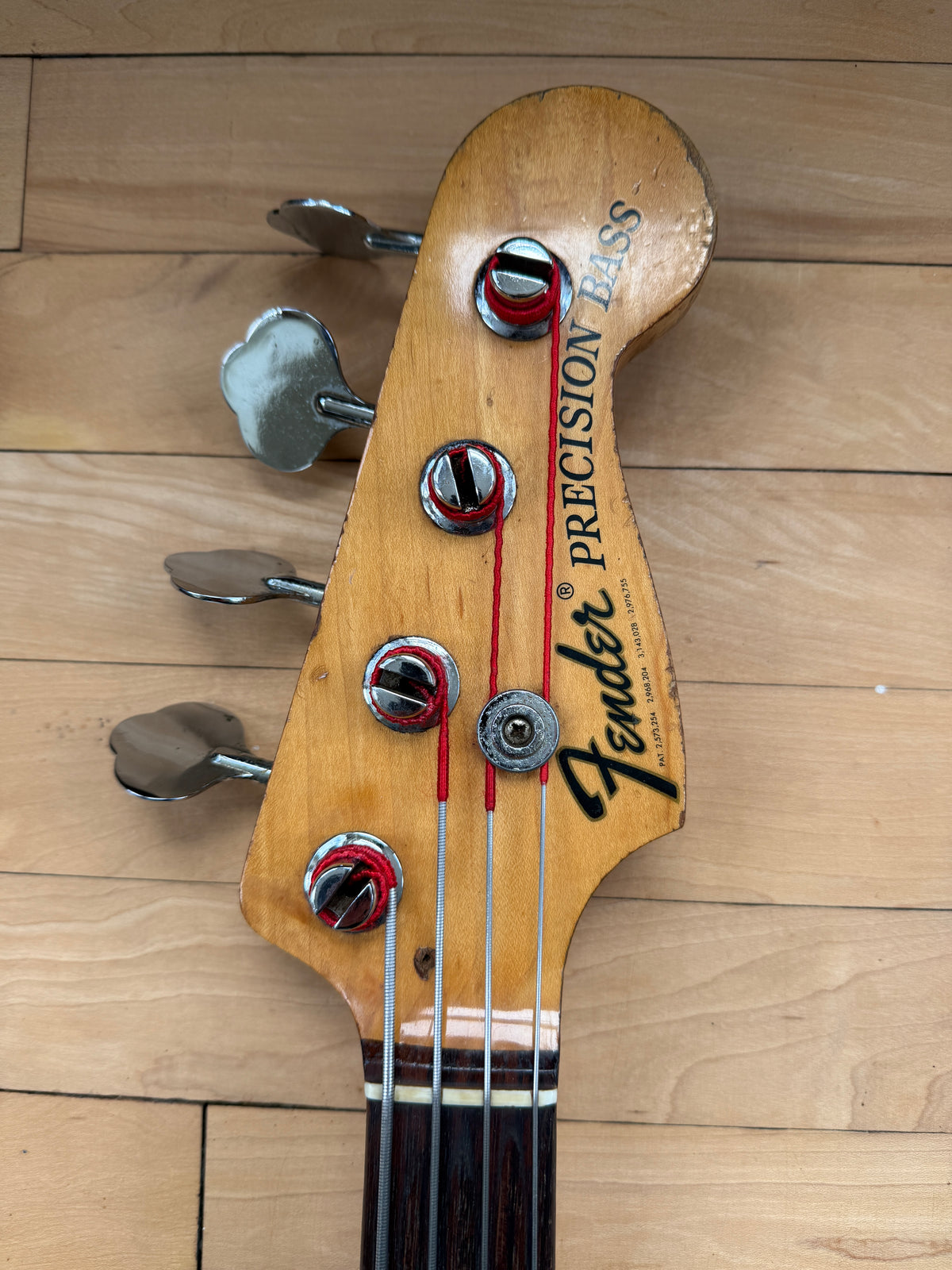 1969 Fender Precision Bass Guitar Olympic White