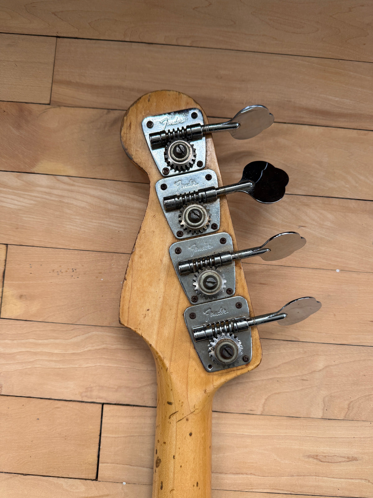 1969 Fender Precision Bass Guitar Olympic White