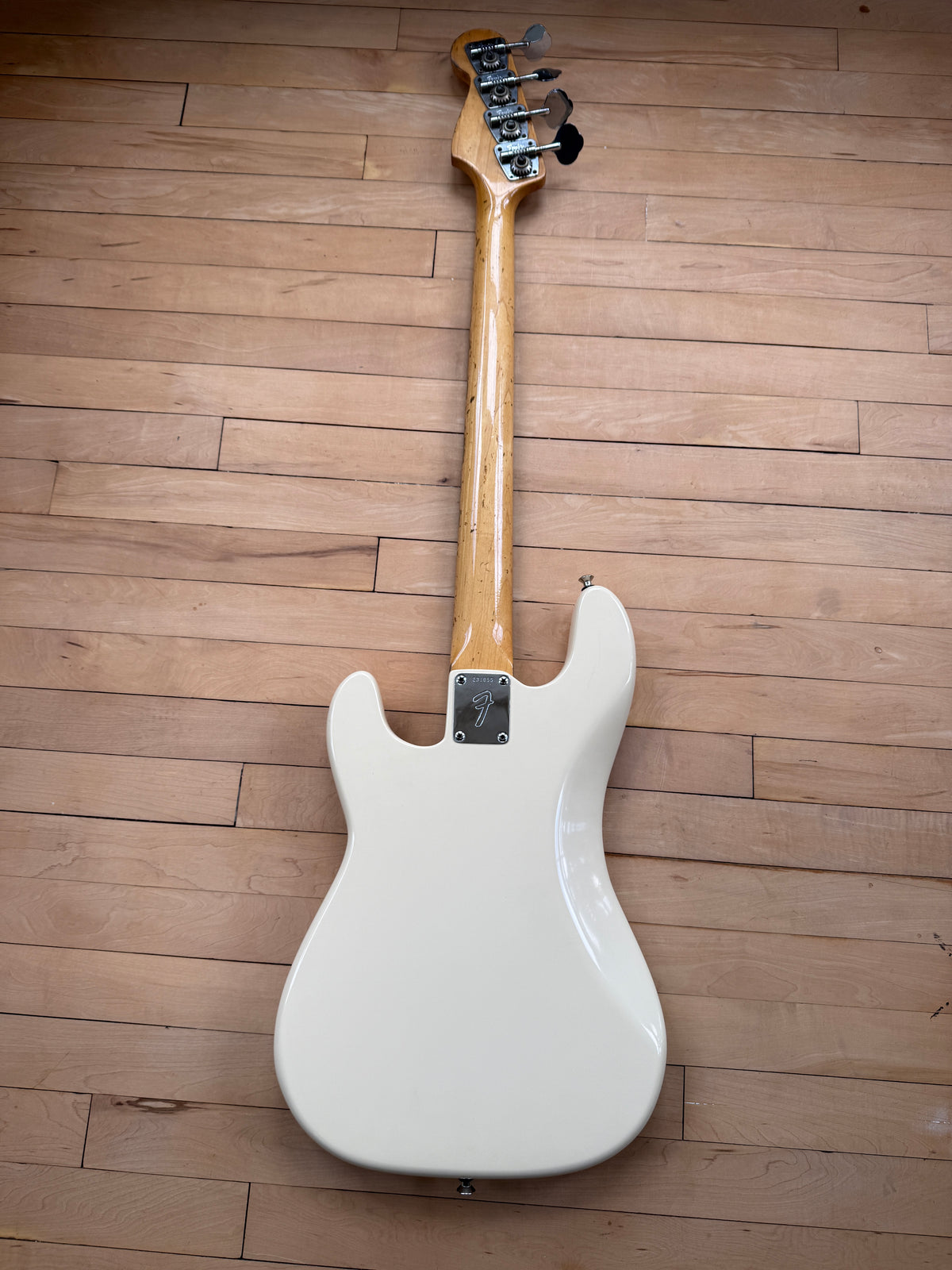 1969 Fender Precision Bass Guitar Olympic White