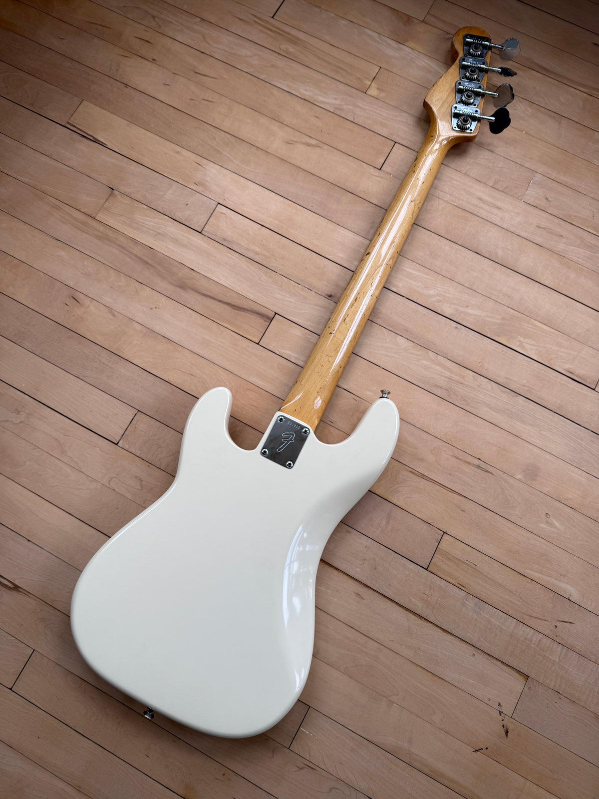 1969 Fender Precision Bass Guitar Olympic White