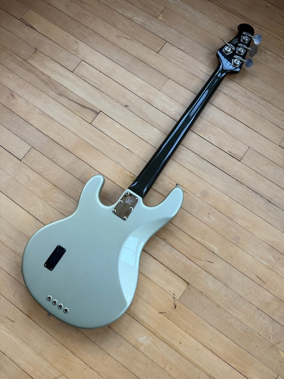 2001 NAMM 100th Anniversary Musicman Stingray Bass Guitar Inca Silver Ltd Edition