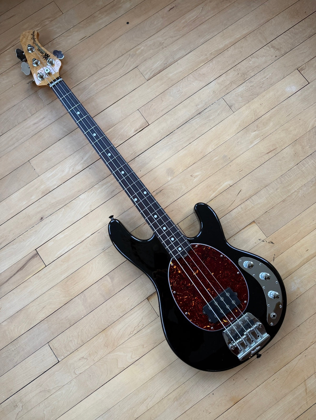 2014 Musicman Stingray Classic Bass Guitar Black