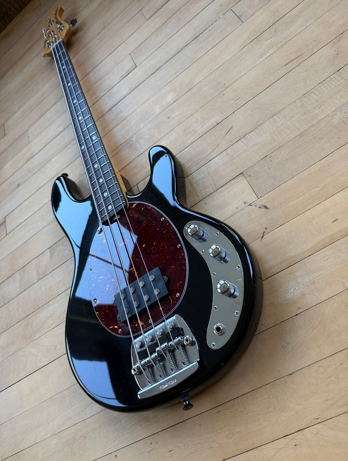 2014 Musicman Stingray Classic Bass Guitar Black
