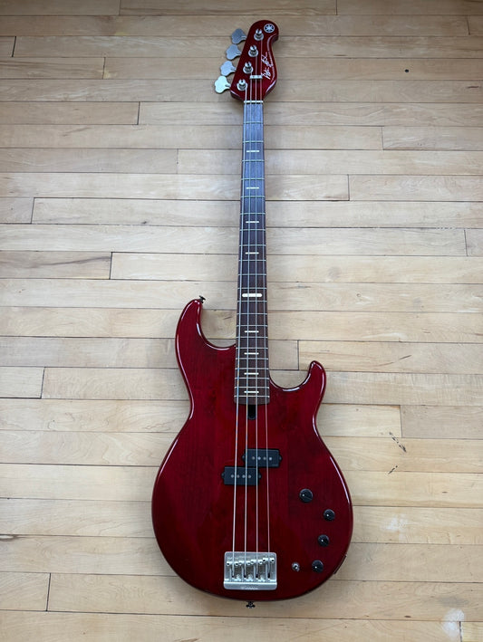 2020 Yamaha Peter Hook Signature Bass Guitar 1 of 5 Hand Signed in Red