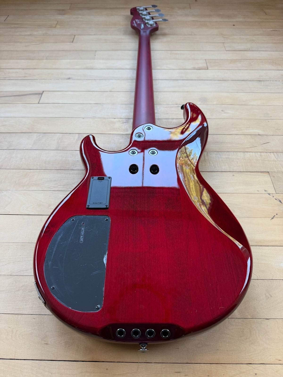 2020 Yamaha Peter Hook Signature Bass Guitar 1 of 5 Hand Signed in Red