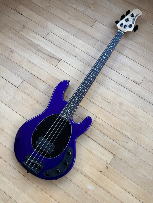2018 Musicman Stingray SLO Special Bass Guitar Firemist Purple