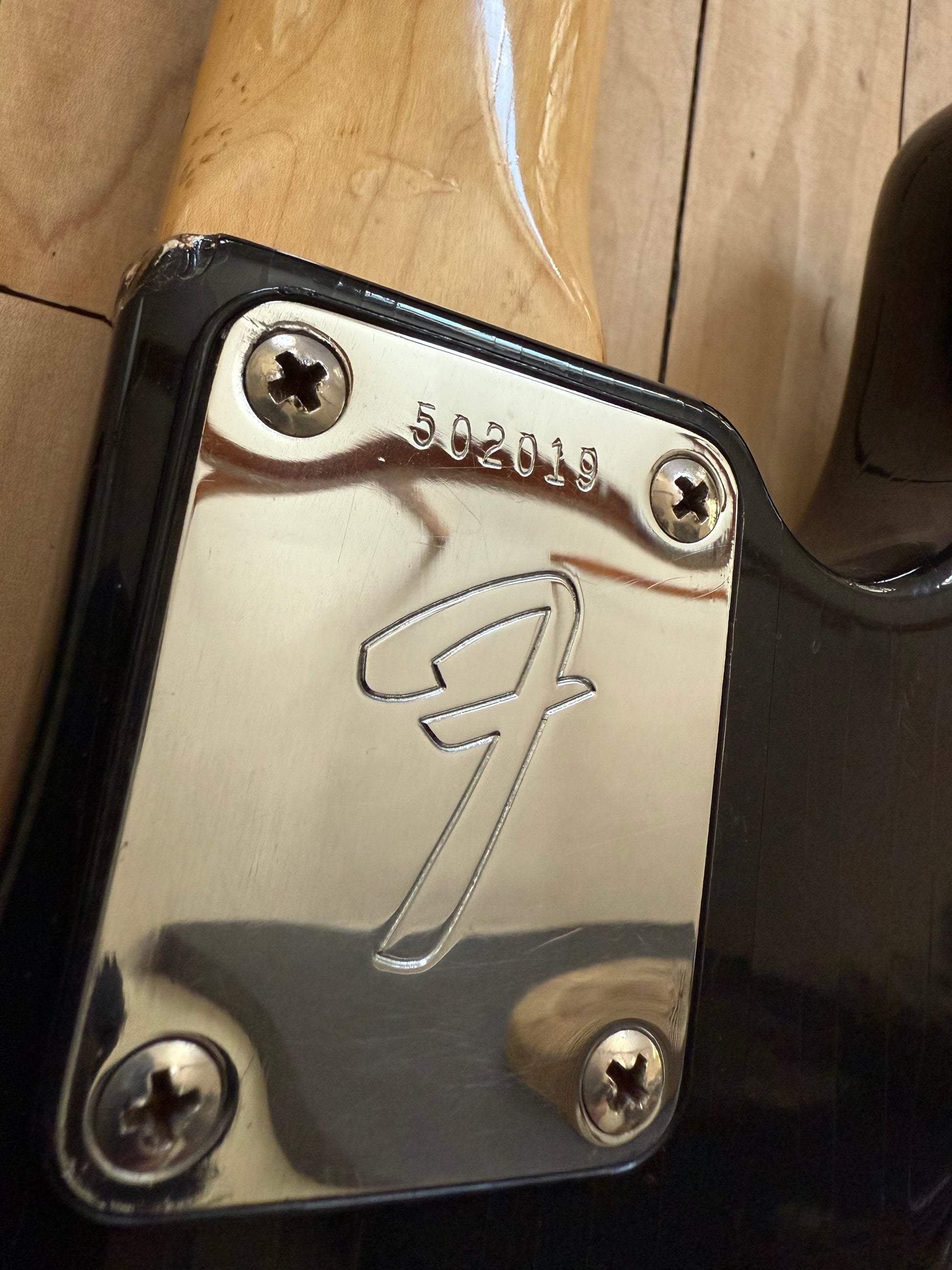 1973 Fender Precision Bass Guitar Black - Vintage Bass Room
