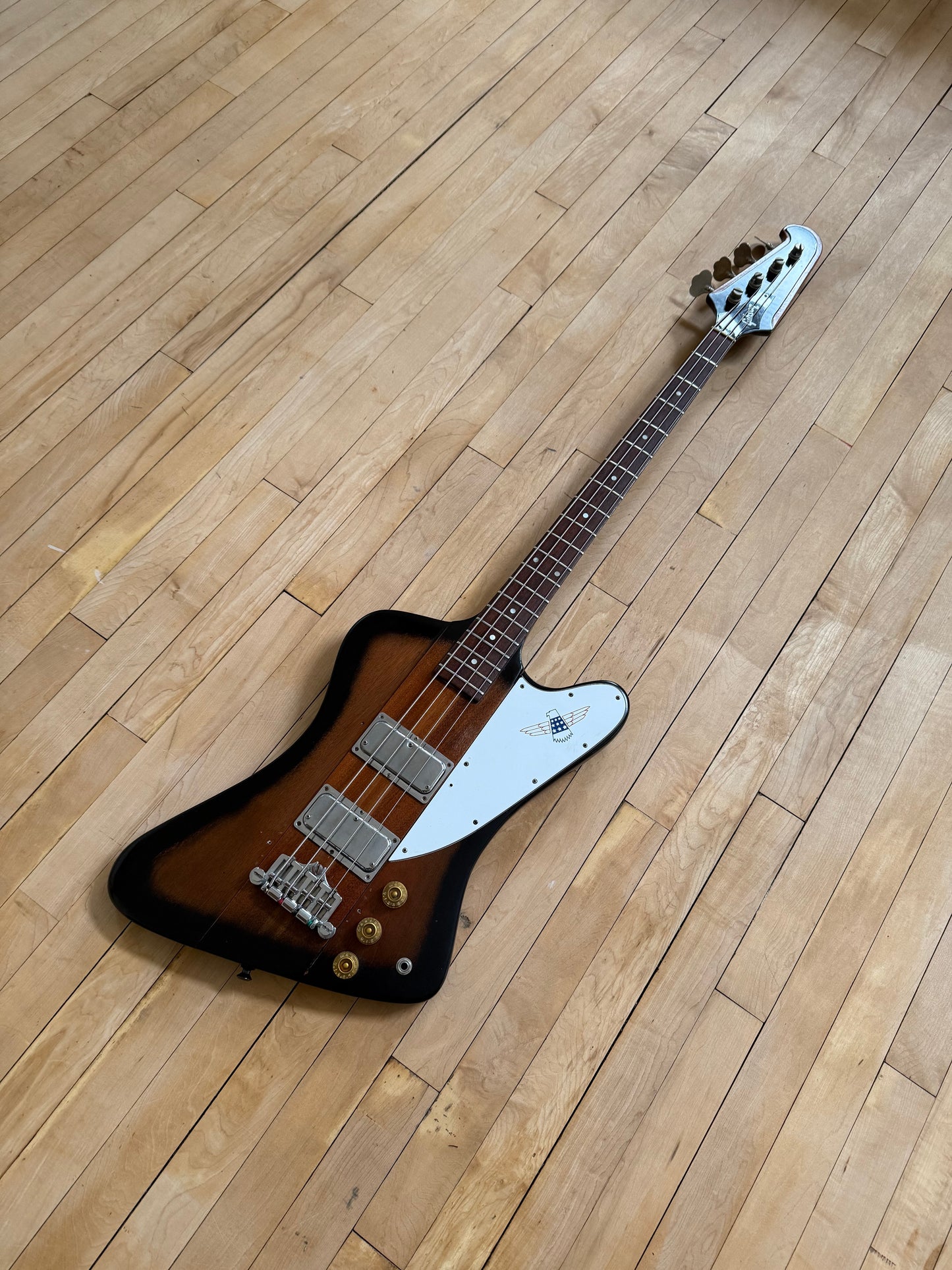 1978 Gibson Thunderbird Bicentennial Bass Guitar Burst - Vintage Bass Room