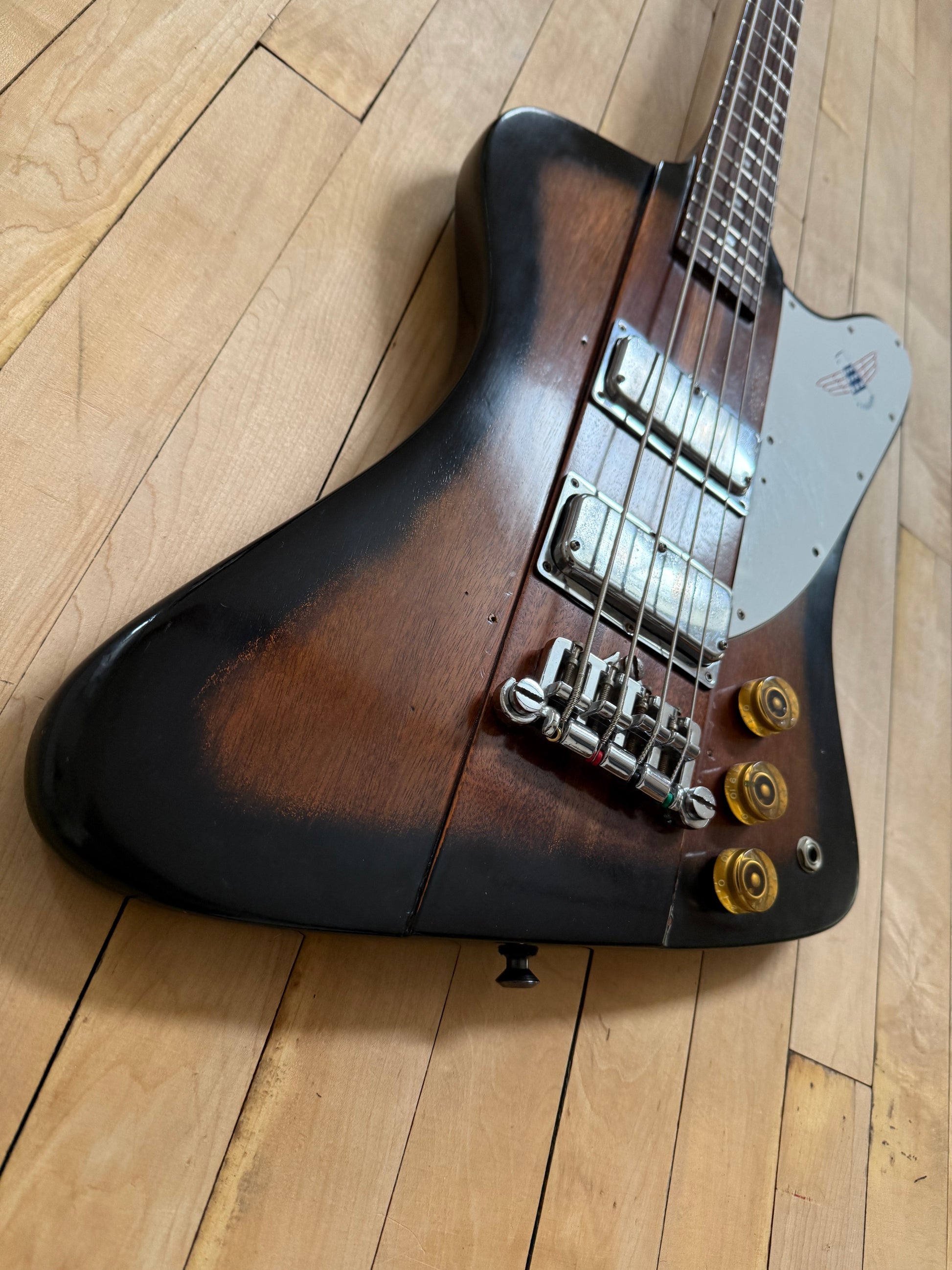 1978 Gibson Thunderbird Bicentennial Bass Guitar Burst - Vintage Bass Room