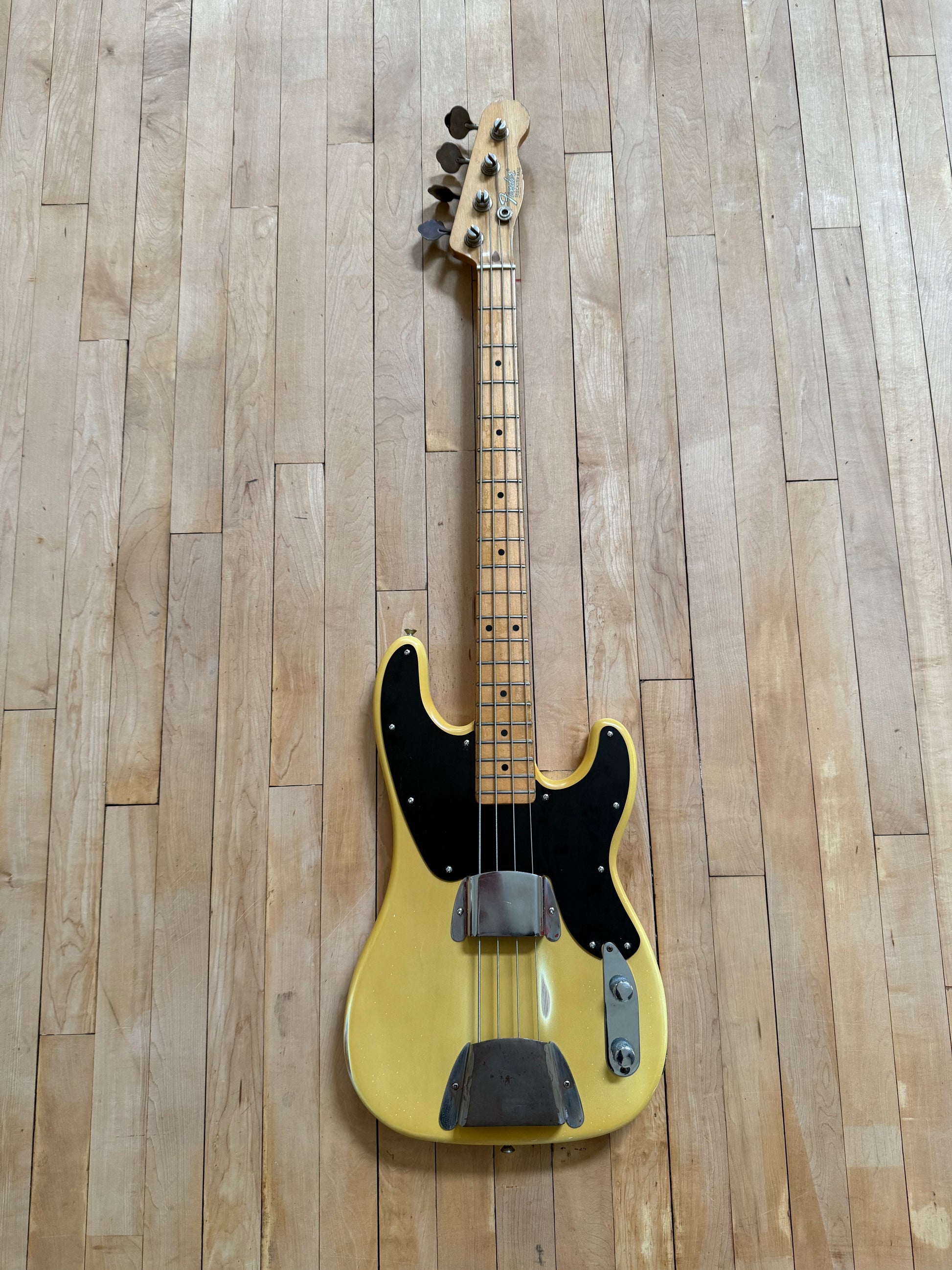 1969 Fender Telecaster Bass Guitar Blonde / Butterscotch Refinish - Vintage Bass Room