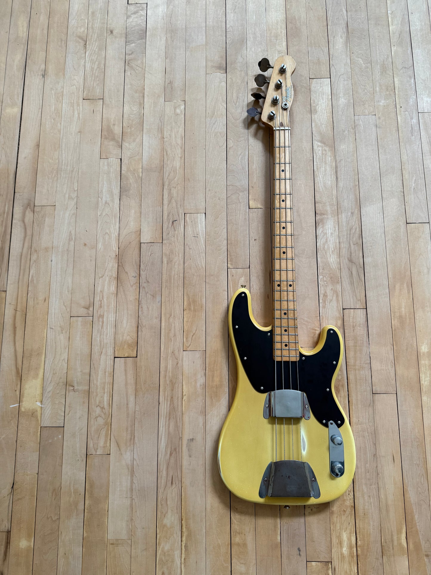 1969 Fender Telecaster Bass Guitar Blonde / Butterscotch Refinish - Vintage Bass Room